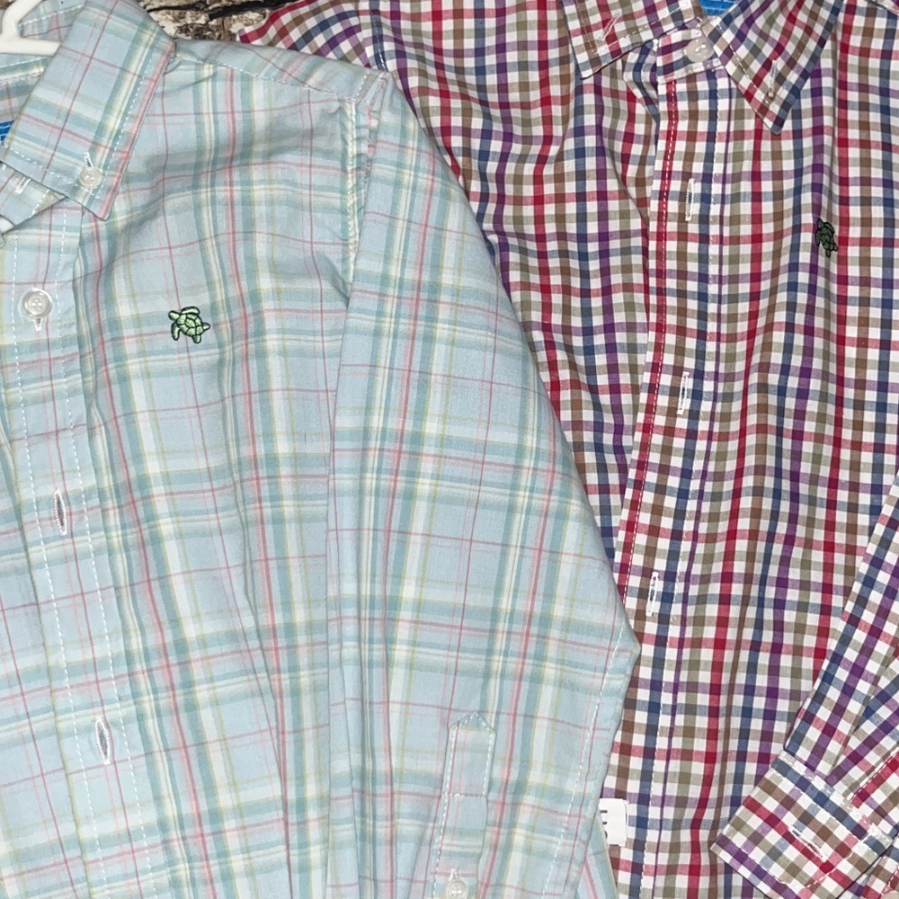 Boys Plaid Button-Down Shirt